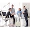 Adiroffice White, MDF Wood, 15.25 in W, 24.75 in L, 13.25 in D ADI624-WHI-MK - alternate 2